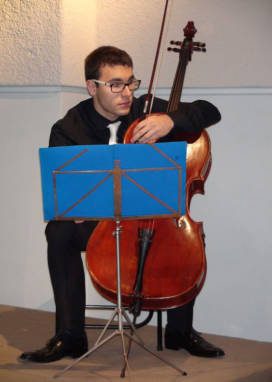 Gabriele Pellegrini al violoncello