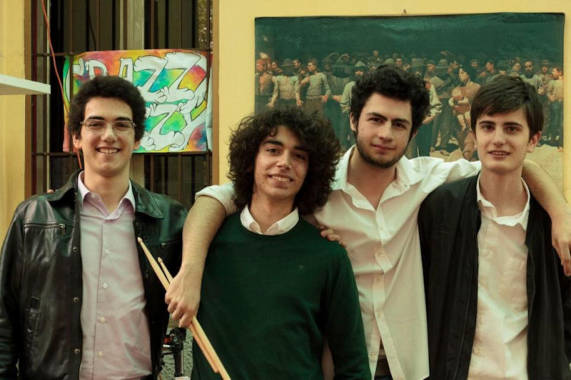 gli amici della Crazy Jazzy Band che hanno allietato la Notte Fondente