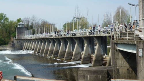 Il ponte sulla diga del Retorto