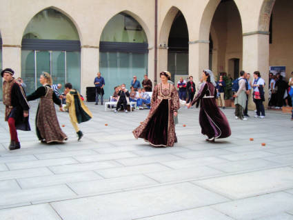 Il gruppo danze medievali "La Corte di Teranis" 