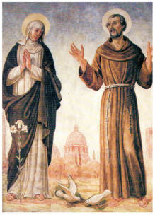 Gaetano Miolato - S. Francesco e S. Caterina da Siena