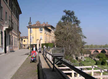 Palazzo Brambilla vista dal belvedere