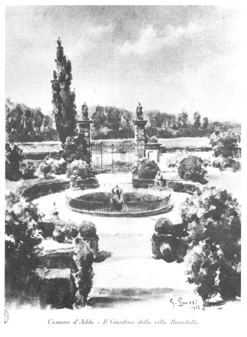 Cassano d'Adda - Il Giardino della villa Brambilla