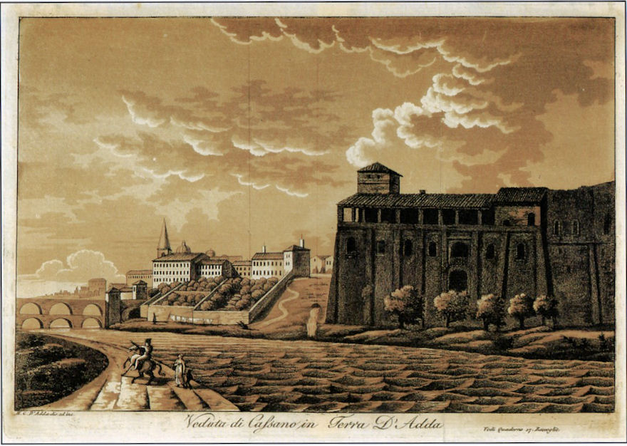 Veduta di Cassano in Terra D'Adda