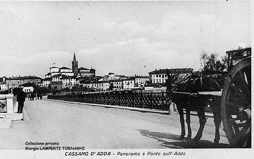 Ponte sul Fiume Adda e panorama