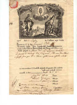 Avviso di pagamento (1856)