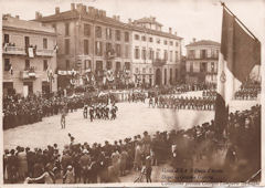 Visita di S.A. Il Duca d'Aosta a Cassano d'Adda dopo la Grande Guerra 