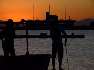 Cagliari, affascinati dal tramonto