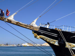 Darsena di Cagliari - veliero Palinuro