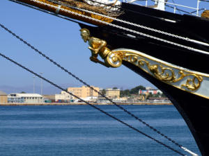 Darsena di Cagliari - veliero Palinuro