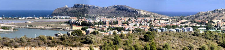 Cagliari - panoramica da Monte Urpinu