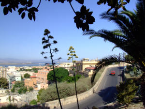 Cagliari - vista dal Quartiere Castello