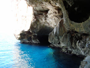 Ingresso delle grotte di Nettuno