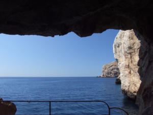 Ingresso delle grotte di Nettuno