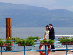 Gardone Riviera - nozze sul lago