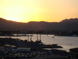 Porto di Olbia - tramonto