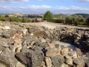 Barumini - il nuraghe - Sito Nuragico del 1500 A.C.