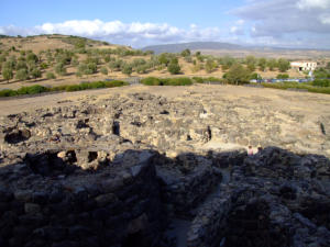 Barumini - il nuraghe - Sito Nuragico del 1500 A.C.