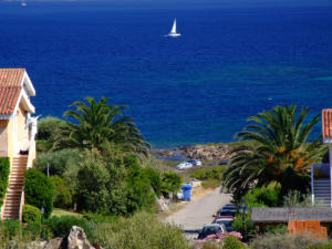 Zona di Olbia - villaggi e mare blu