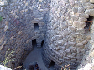 Barumini - il nuraghe - Sito Nuragico del 1500 A.C.