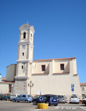 Sardegna - Santa Teresa di Gallura - la Chiesa