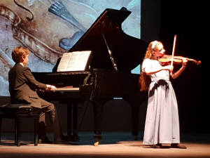 Maxim Zoni (pianoforte) e Anita Baldissin (violino) in concerto