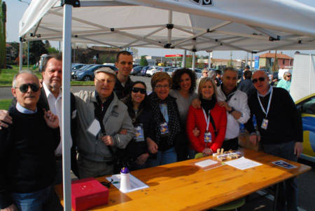 Lo staff all'accettazione