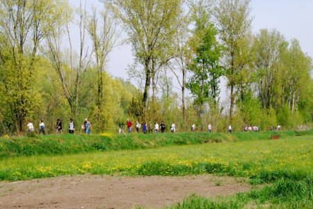 lungo le sponde del fiume Adda la nostra festa di primavera continua