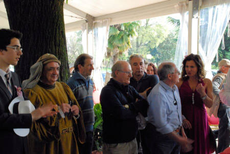 Una parte dello staff degli organizzatori