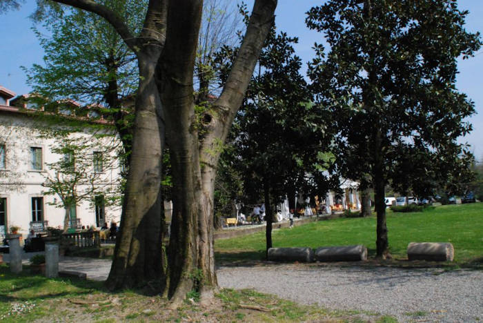 lo splendido parco di Villa Maggi - Hotel Julia