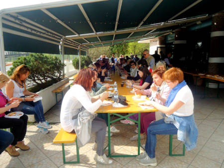 Ci godiamo un sontuoso antipasto presso il Dopolavoro Burger Bar