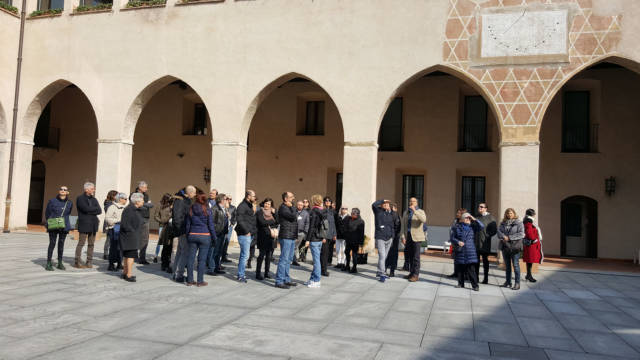 I partecipanti alla visita del 25 marzo 2018